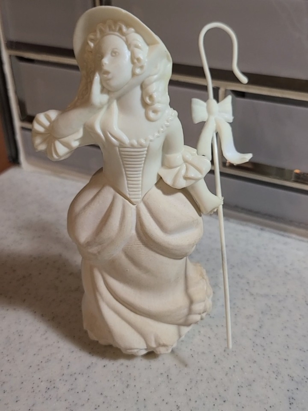 Avon Cream Victorian Lady Cake Topper